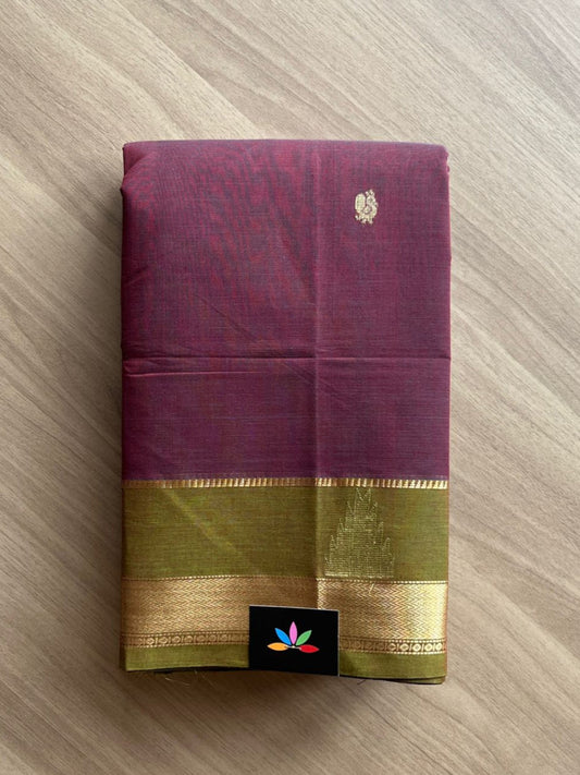 Handwoven Kanchi Cotton Saree -14017