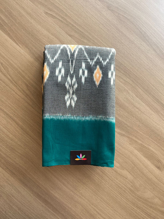 Handwoven Pochampally Ikkat Cotton Saree -18581
