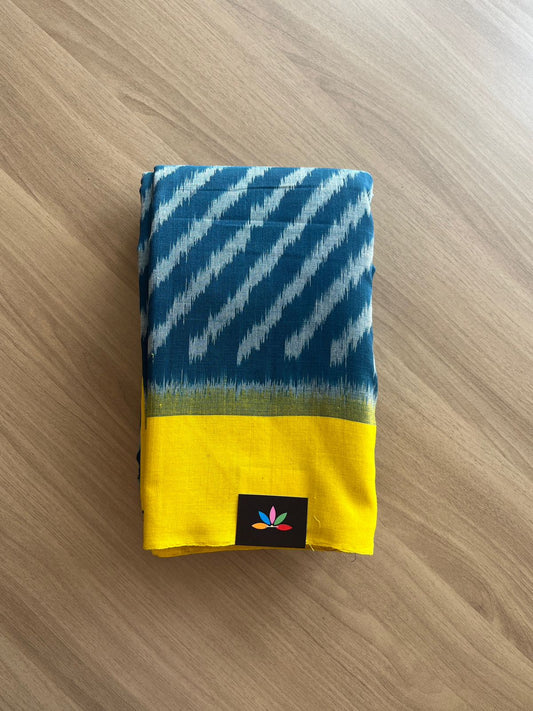Handwoven Pochampally Ikkat Cotton Saree -18583