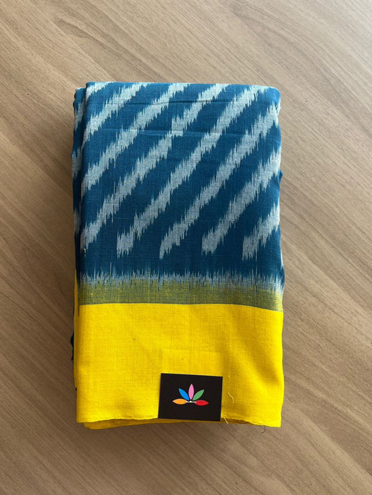 Handwoven Pochampally Ikkat Cotton Saree -18583