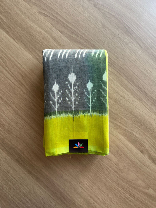 Handwoven Pochampally Ikkat Cotton Saree -18587