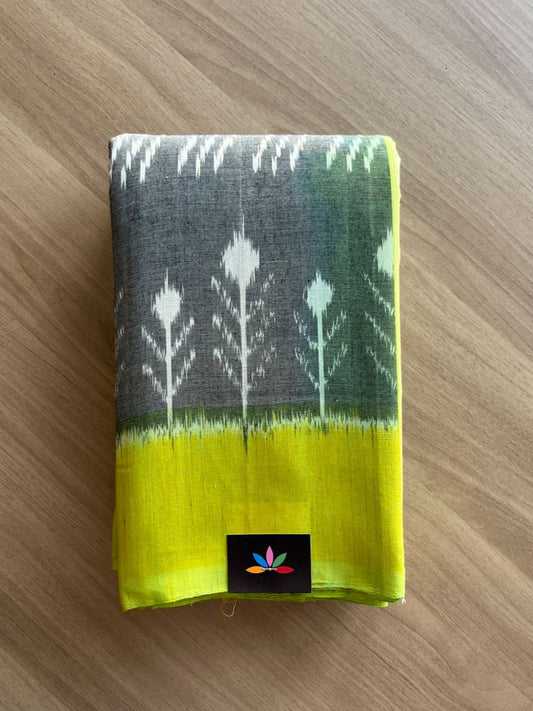Handwoven Pochampally Ikkat Cotton Saree -18587