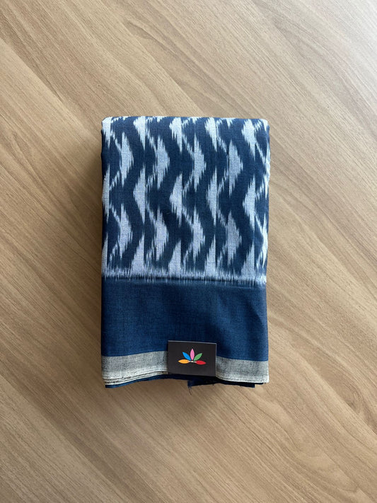 Handwoven Pochampally Ikkat Cotton Saree -18594