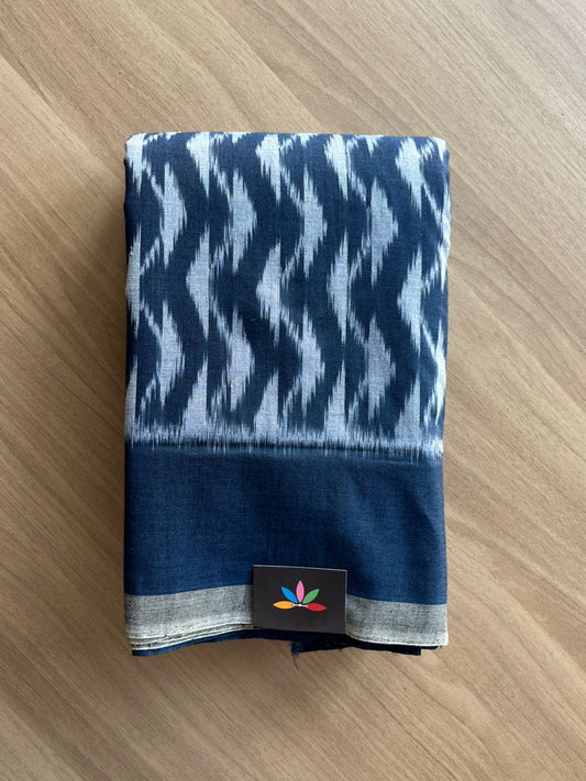 Handwoven Pochampally Ikkat Cotton Saree -18594
