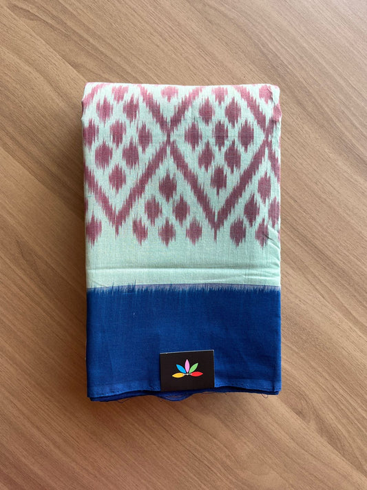 Handwoven Pochampally Ikkat Cotton Saree -20041