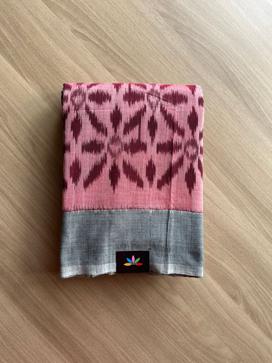Handwoven Pochampally Ikkat Cotton Saree -23307