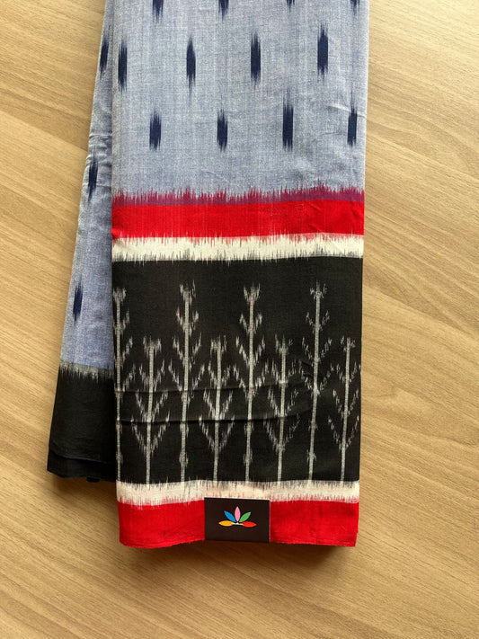 Handwoven Pochampally Ikkat Cotton Saree -21995
