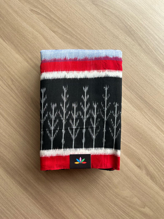 Handwoven Pochampally Ikkat Cotton Saree -21995