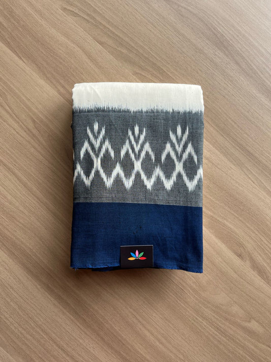 Handwoven Pochampally Ikkat Cotton Saree -21996