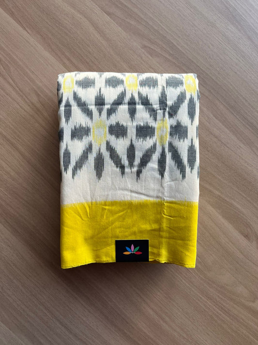Handwoven Pochampally Ikkat Cotton Saree -23317