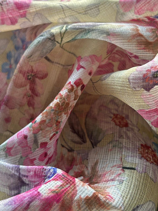Digital Printed Pure Kota Silk Saree -23338