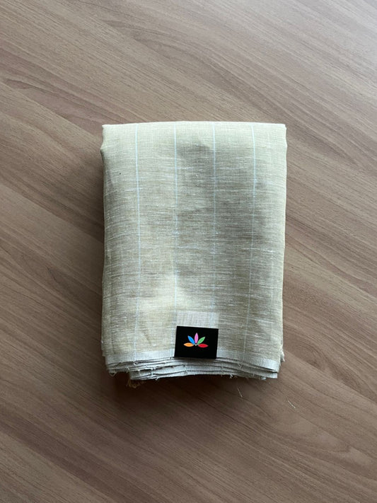 Simple Linen Saree -14463