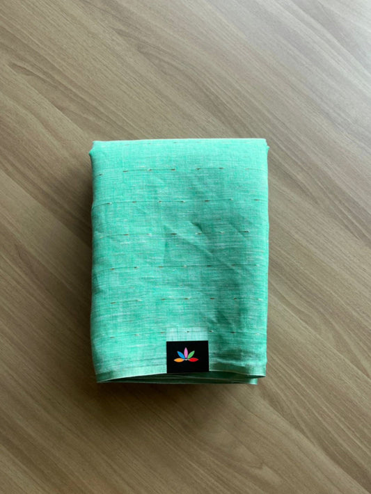 Simple Linen Saree -14480