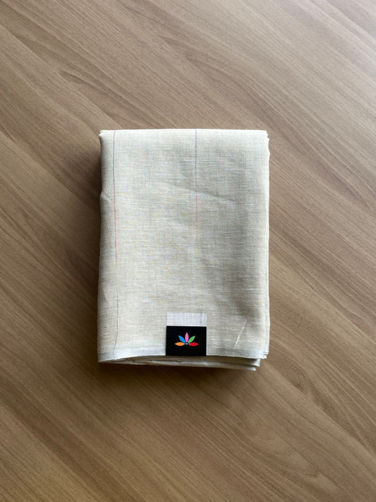 Simple Linen Saree -14721