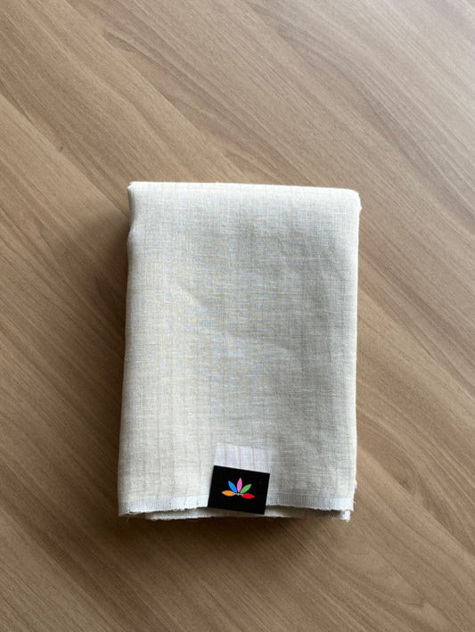 Simple Linen Saree -15471
