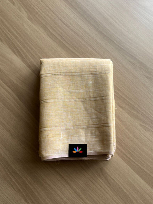 Simple Linen Saree -15475