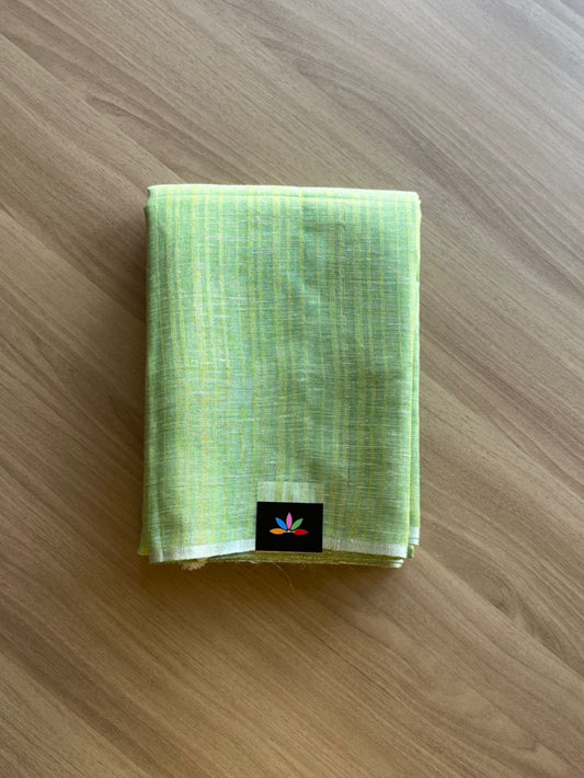 Simple Linen Saree -19162