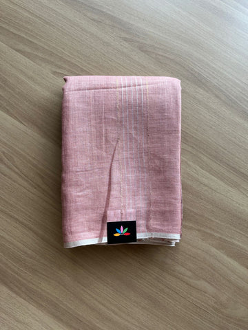 Simple Linen Saree -21403