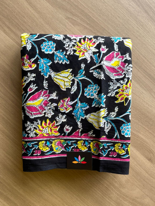 Screen Printed Mul Cotton Saree-20482-20486