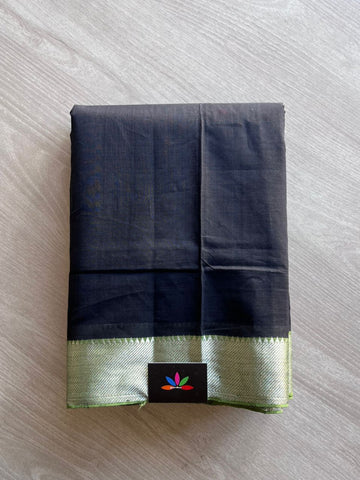 Handloom Mangalagiri Nizam Border Saree-10657