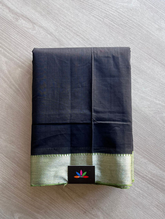 Handloom Mangalagiri Nizam Border Saree-10657