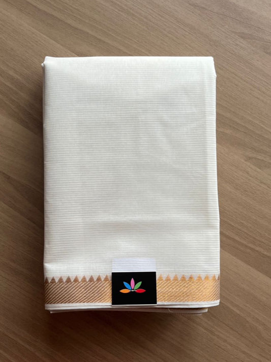 Small Nizam Border Mangalagiri Cotton Saree-14231