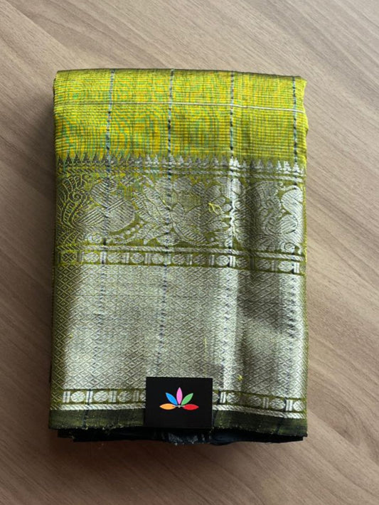 Handloom Mangalagiri Silk Cotton Saree -14798