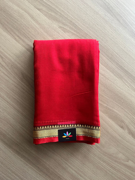 Narayanpet Mercerized Cotton Saree -19483