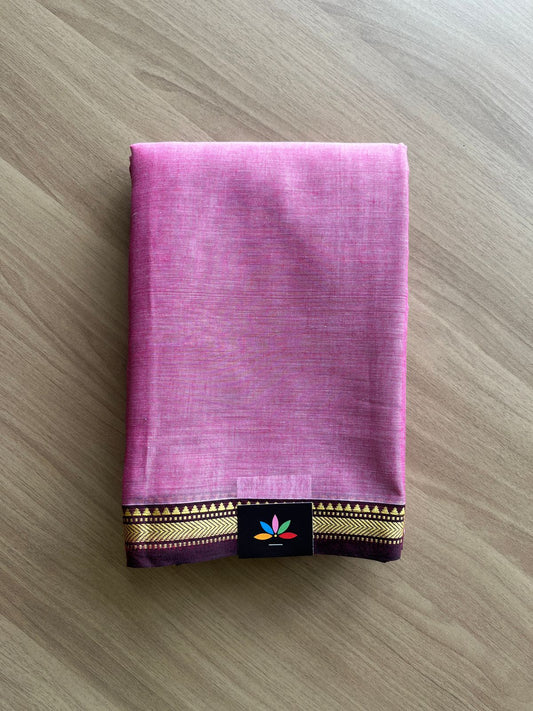 Narayanpet Mercerized Cotton Saree -19489