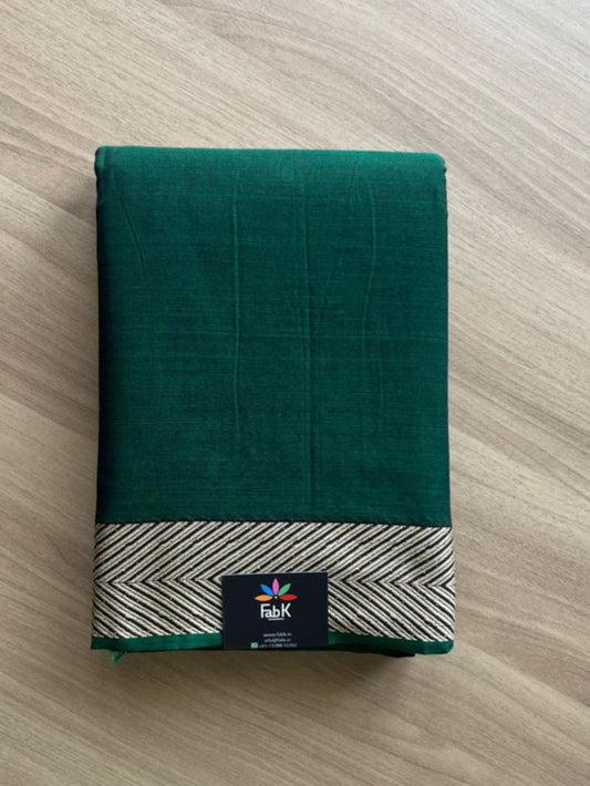 Arrow Border Narayanapet Mercerized Cotton Saree -19711-19713