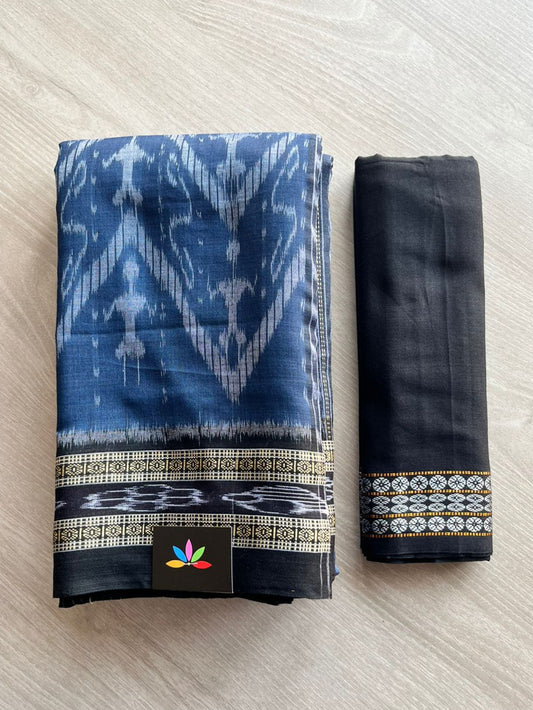 Orissa Ikkat Handloom Cotton Saree -11955