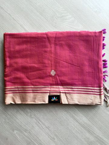 Bengal Fine Soft Cotton Jacquard Weave Saree - 27480