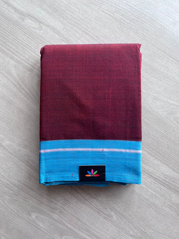 Patteda Anchu Handloom Cotton Saree-11074