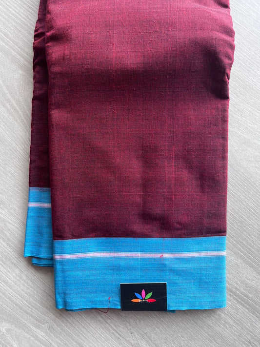 Patteda Anchu Handloom Cotton Saree-11074