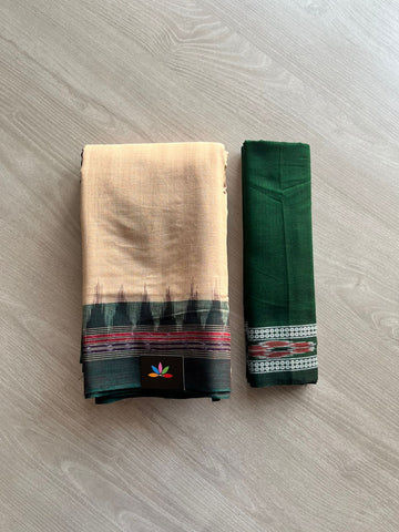 Special Weave Orissa Ikkat Handloom Cotton Saree-11959