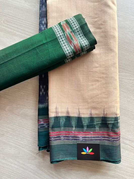 Special Weave Orissa Ikkat Handloom Cotton Saree-11959