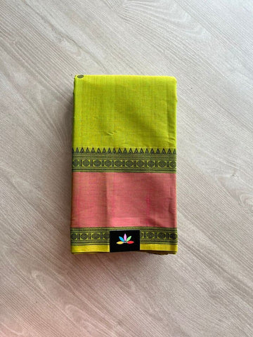 Handwoven Kanchi Cotton Saree -12125