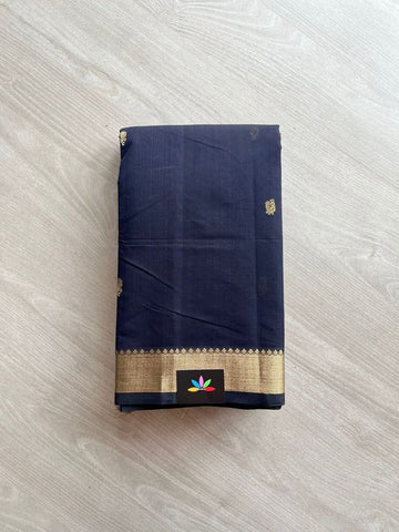 Handwoven Kanchi Cotton Saree -12132