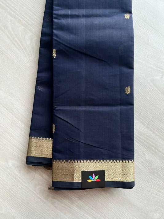 Handwoven Kanchi Cotton Saree -12132