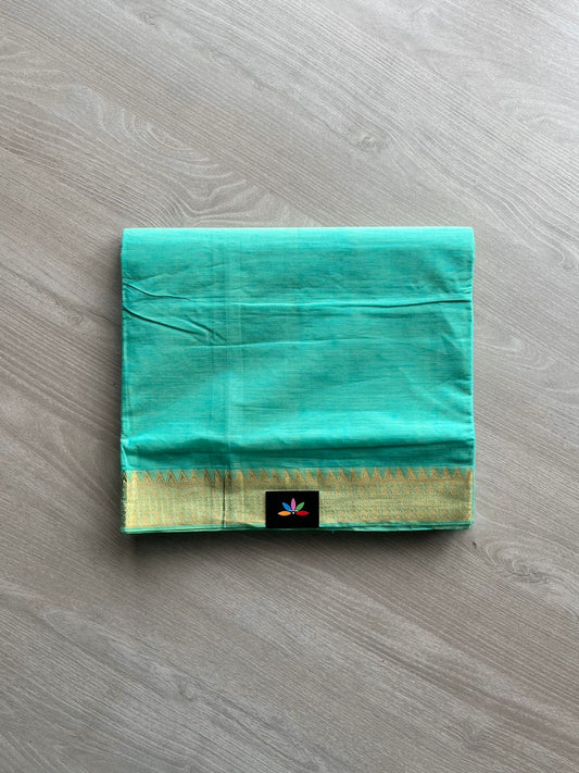 Handloom Mangalagiri Traditional Border Saree-12807