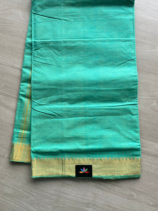 Handloom Mangalagiri Traditional Border Saree-12807