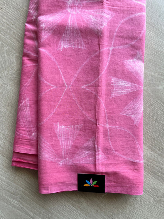 Shibori Mul Cotton Saree -13494