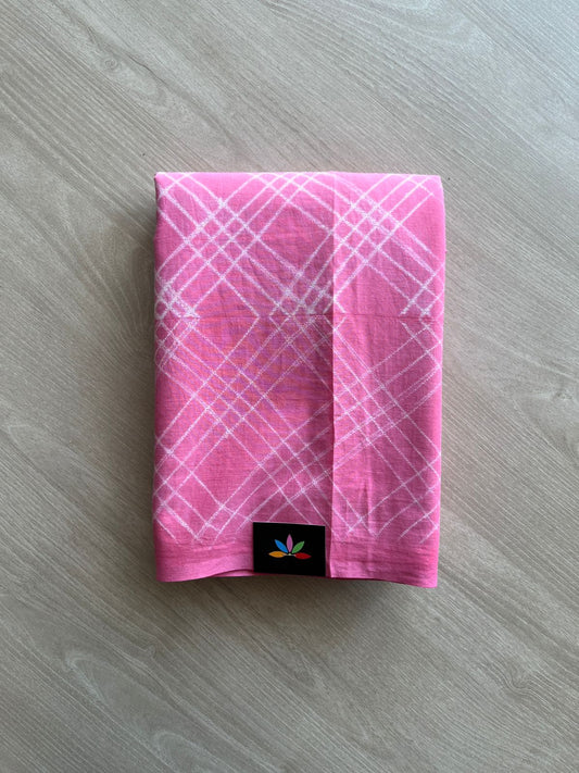 Shibori Mul Cotton Saree -13496