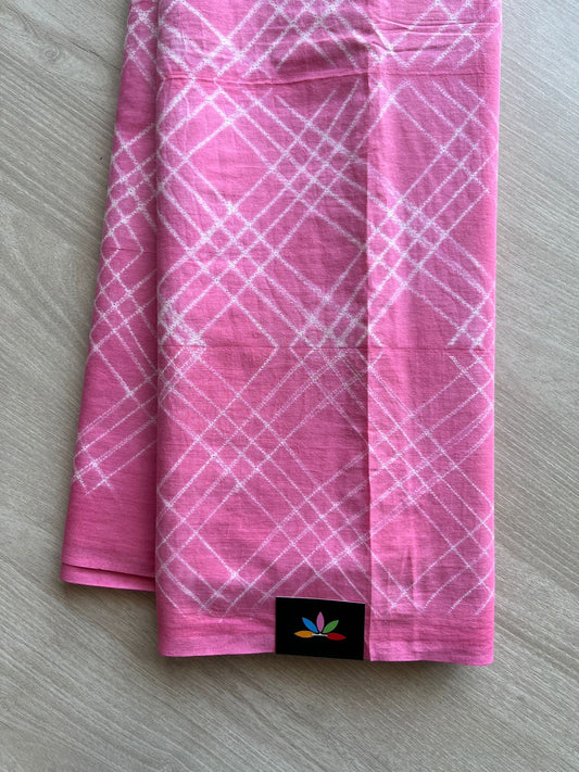 Shibori Mul Cotton Saree -13496