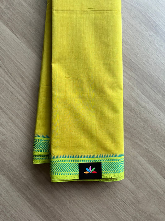 Simple Border Mangalagiri Cotton Saree -13786