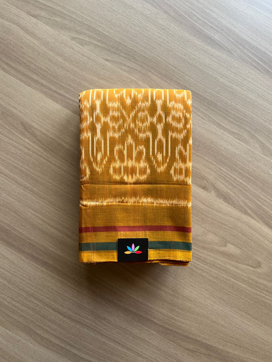 Handwoven Pochampally Ikkat Cotton Saree -13846