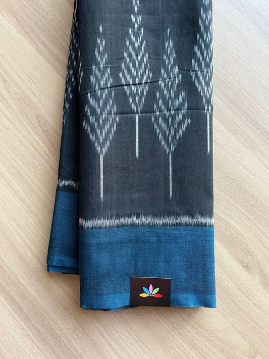 Handwoven Pochampally Ikkat Cotton Saree -13850