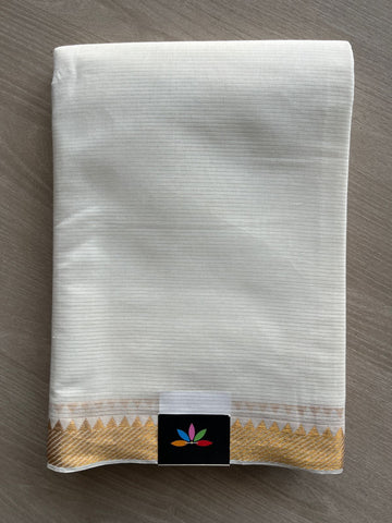 Small Nizam Border Mangalagiri Cotton Saree-14231