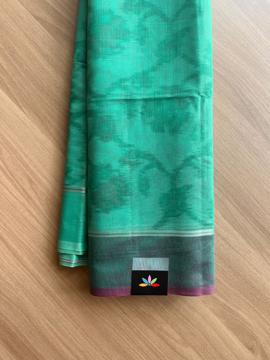 Printed Chanderi Cotton Silk Saree-14323