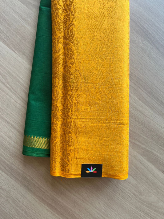 Half and Half  Vanasingaram Cotton Saree-14331